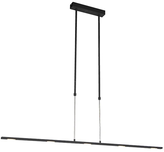 Nowoczesna lampa wisząca z LED czarna - Bold Nowoczesny Oswietlenie wewnetrzne