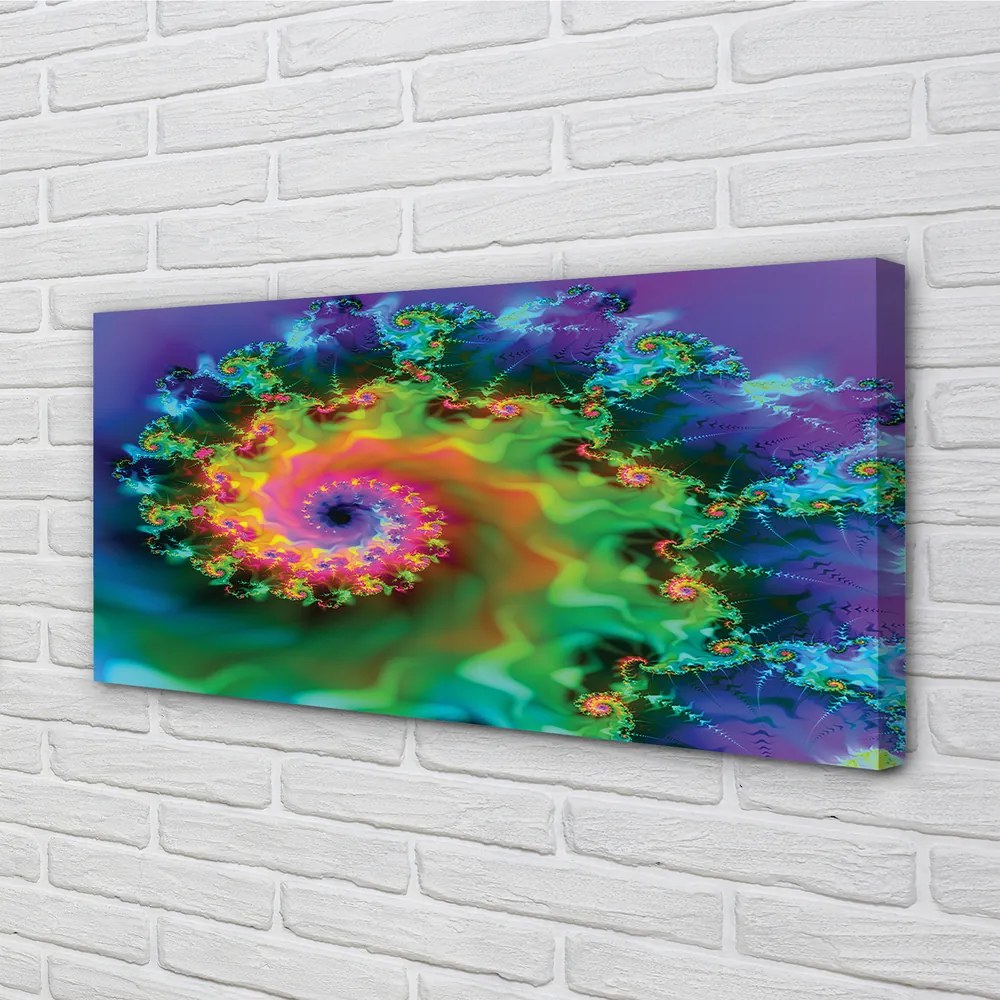 Duży obraz na płótnie Złożone Wzory Fraktalne