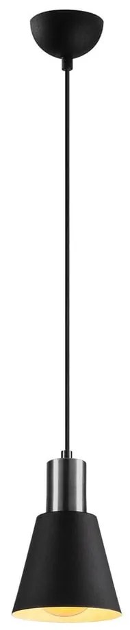 Czarna lampa wisząca ø 14 cm Kem – Opviq lights