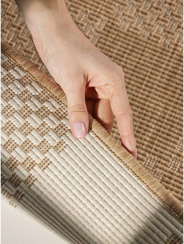 Kremowo-naturalny chodnik odpowiedni na zewnątrz 80x200 cm Haringey Dorothy – Ted Baker