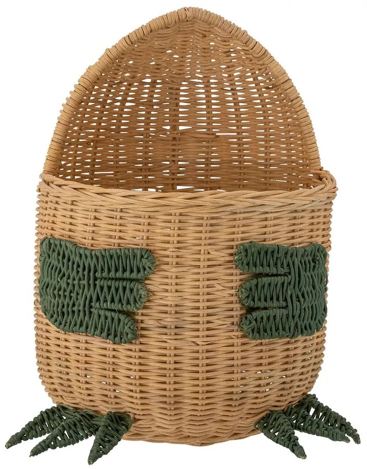 Rattanowy dziecięcy kosz na zabawki 37x57x48 cm Eddi – Bloomingville Mini