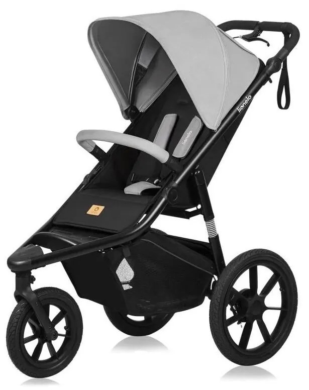 Lionelo - Wózek AZURA czarny/szary