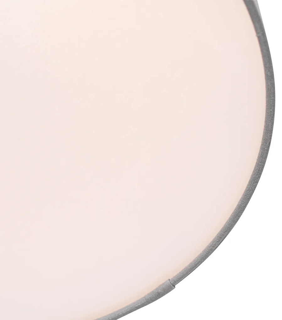 Nowoczesna lampa sufitowa taupe 3-światłowa - Multidrum Nowoczesny Oswietlenie wewnetrzne
