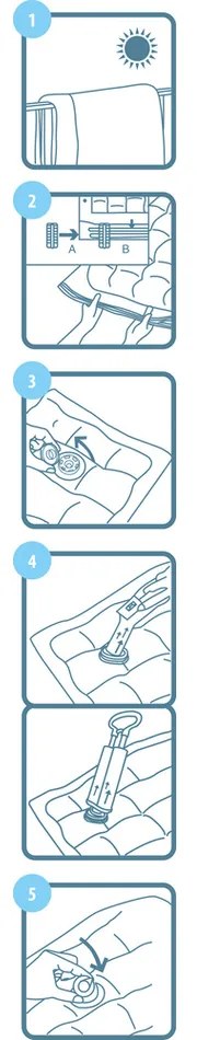 Lamart LT8023 2-częściowy zestaw worków,  45 x 70 cm, S