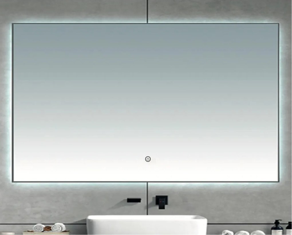 Brilagi - Lustro łazienkowe DESIO LED/30W/230V 60x90 cm IP44 CRI 90 ściemnialne + CCT