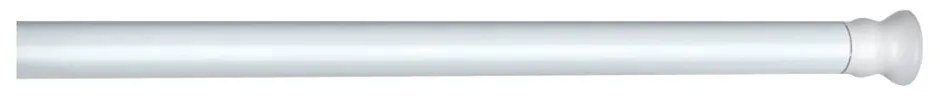 Biały drążek na zasłonę prysznicową 110 - 185 cm – Wenko