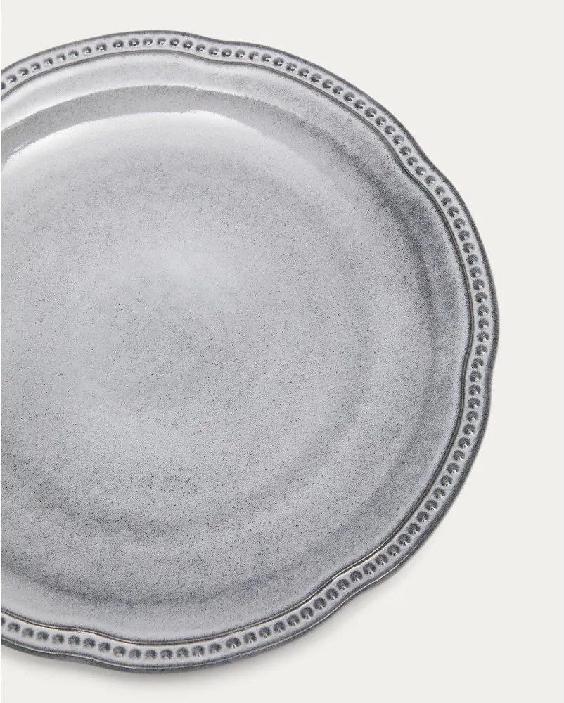 Niebieski ceramiczny talerz ø 27 cm Dovec – Kave Home