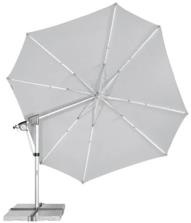 Konstrukcja PROTECT 400P + poszycie - parasol ogrodowy z drążkiem bocznym : Substancja Desen - T827