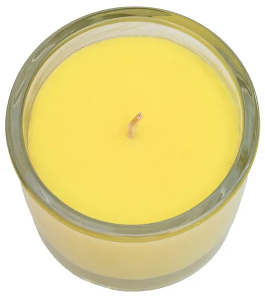 Świeca w szkle MINNESOTA POPCORN YELLOW 9 cm żółta