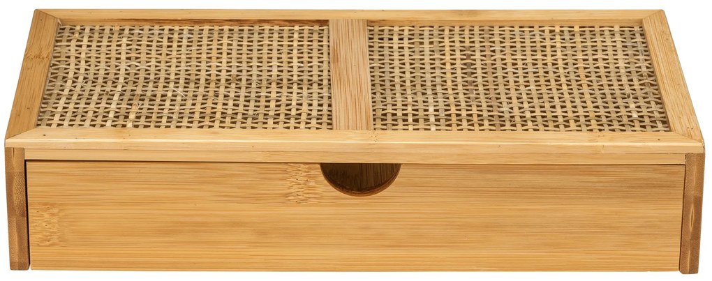 Szufladka na kosmetyki ALLEGRE BAMBOO, 28 x 6 x 14 cm, WENKO