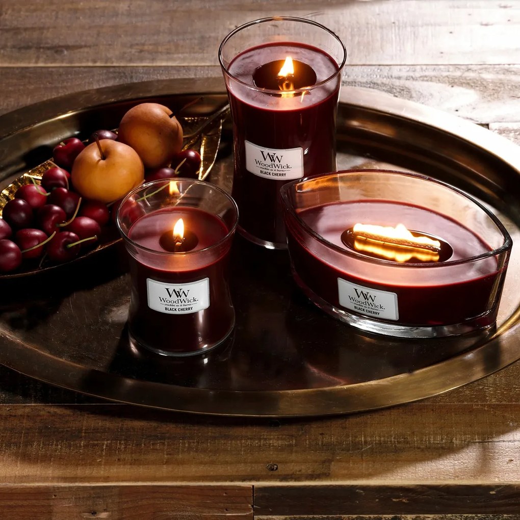 WoodWick Świeca zapachowa Black Cherry, 453 g
