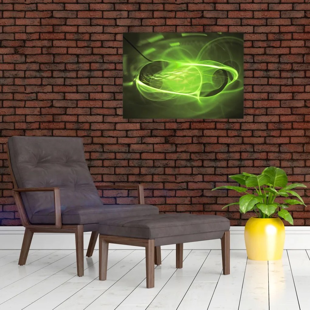 Obraz na szkle - nowoczesny abstrakcyjny obraz (70x50 cm)