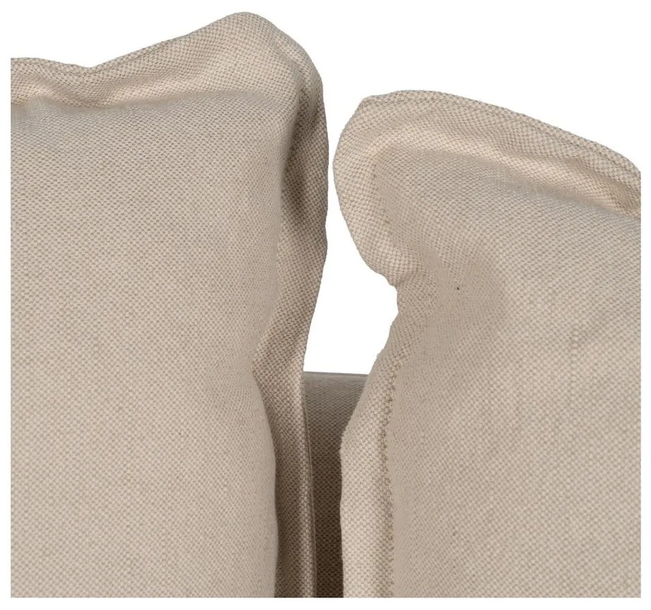 Kremowa lniana sofa 160 cm – Ixia