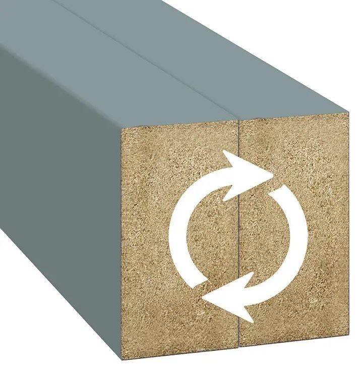 Dekoracyjne lamele ścienne skandynawska szarość 15 szt. F3-S43