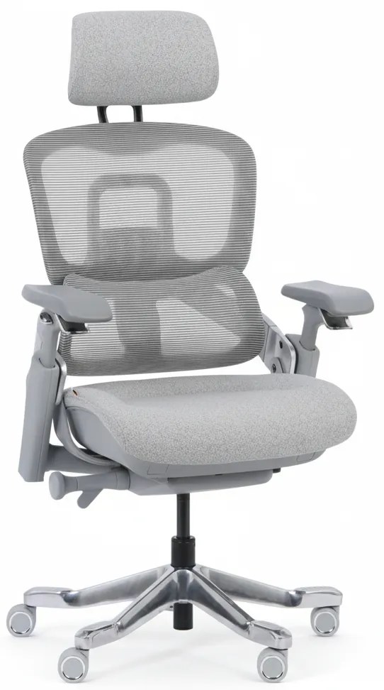Krzesło biurowe TENSO, szary