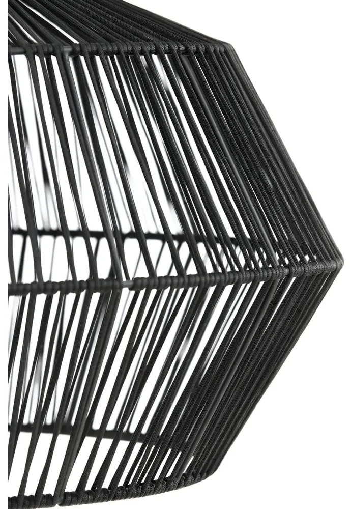 Czarna matowa lampa sufitowa ø 49 cm Deya – Light & Living