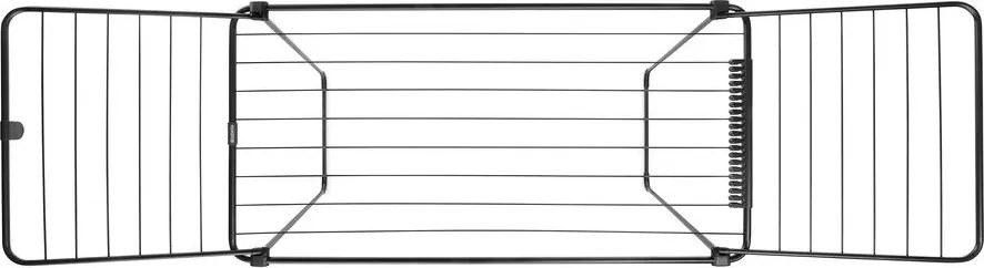 Suszarka na pranie w kolorze matowej czerni 22 m HangOn Too – Brabantia