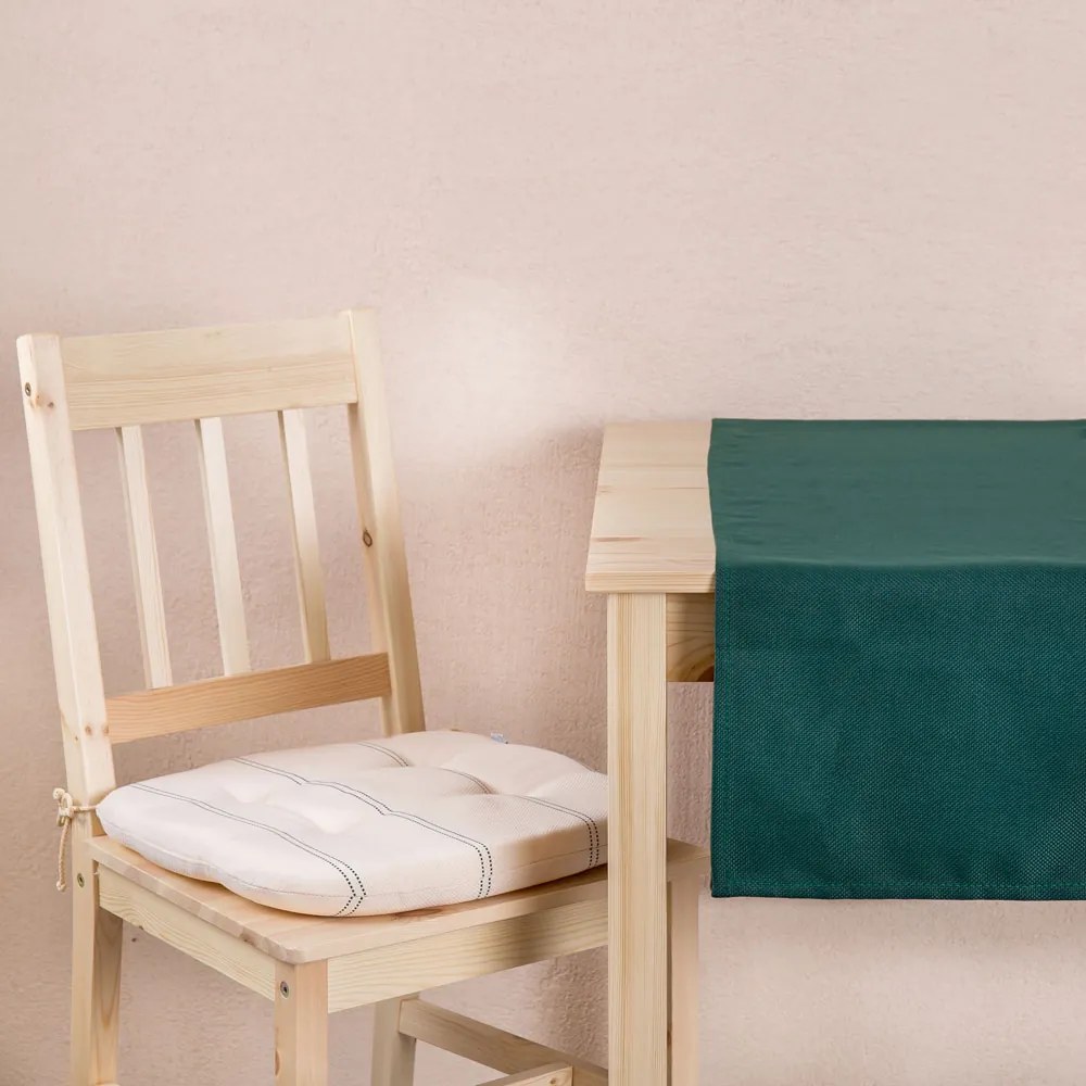 Poduszka na siedzisko Green Stripes Chloe 39 x 40 x 4 cm C027-05EB PATIO