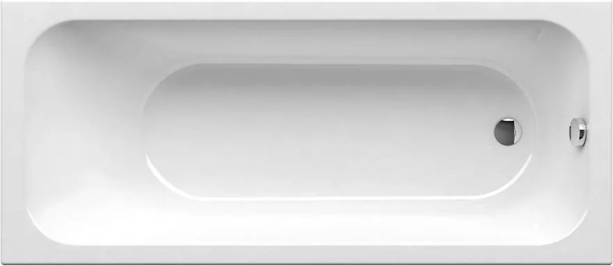 Ravak C741000000 - Wanna CHROME 170x75 cm akryl/biała