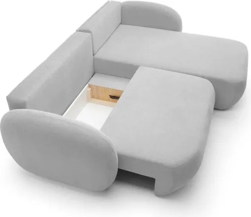 Narożnik OLIO Prawostronny w tkaninie Aragon 80