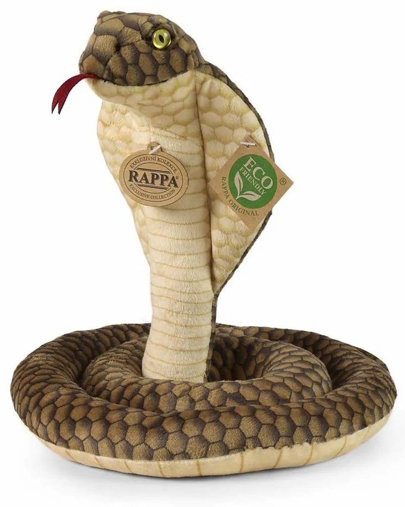 Rappa Pluszowy wąż kobra 127 cm ECO-FRIENDLY