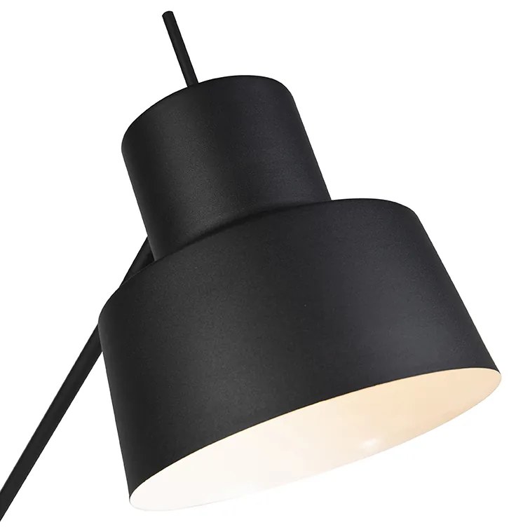 Lampa podłogowa Retro czarna - Chappie Retro Oswietlenie wewnetrzne