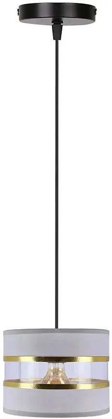 Szara pojedyncza lampa wisząca - D253 Z8-F05