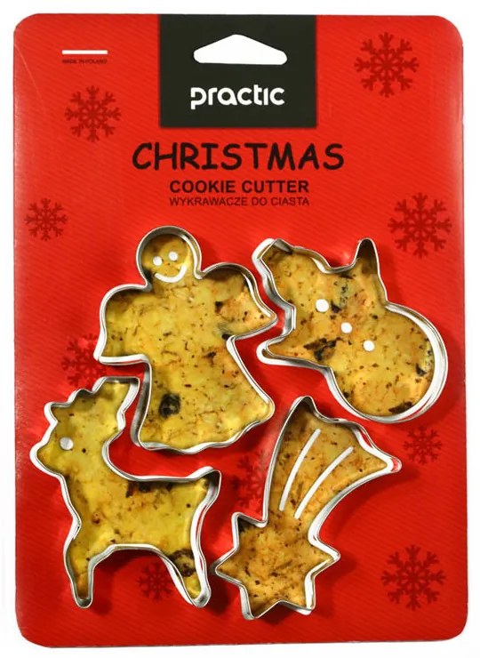 Zestaw foremek do ciasta, Boże Narodzenie