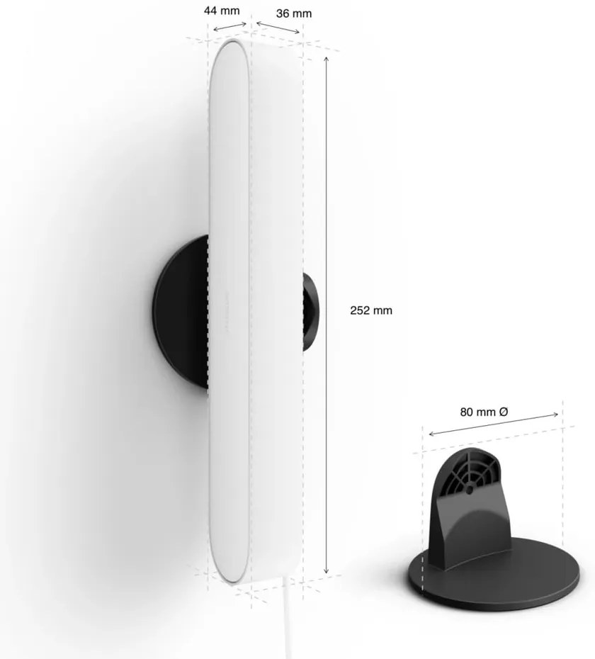 Inteligentne lampy stołowe zestaw 2 szt. LED 7 W Play – Philips Hue