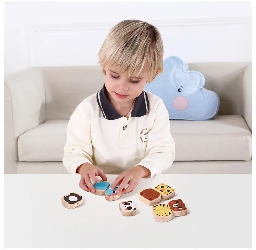Tooky toy box pudełko xxl montessori edukacyjne 7w1 sensoryczne 19-21 mies.