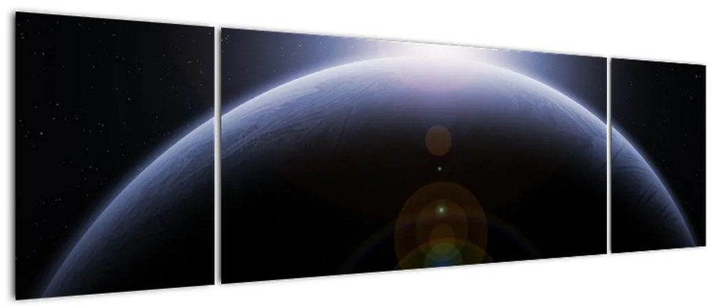 Obraz ciała kosmicznego (170x50 cm)