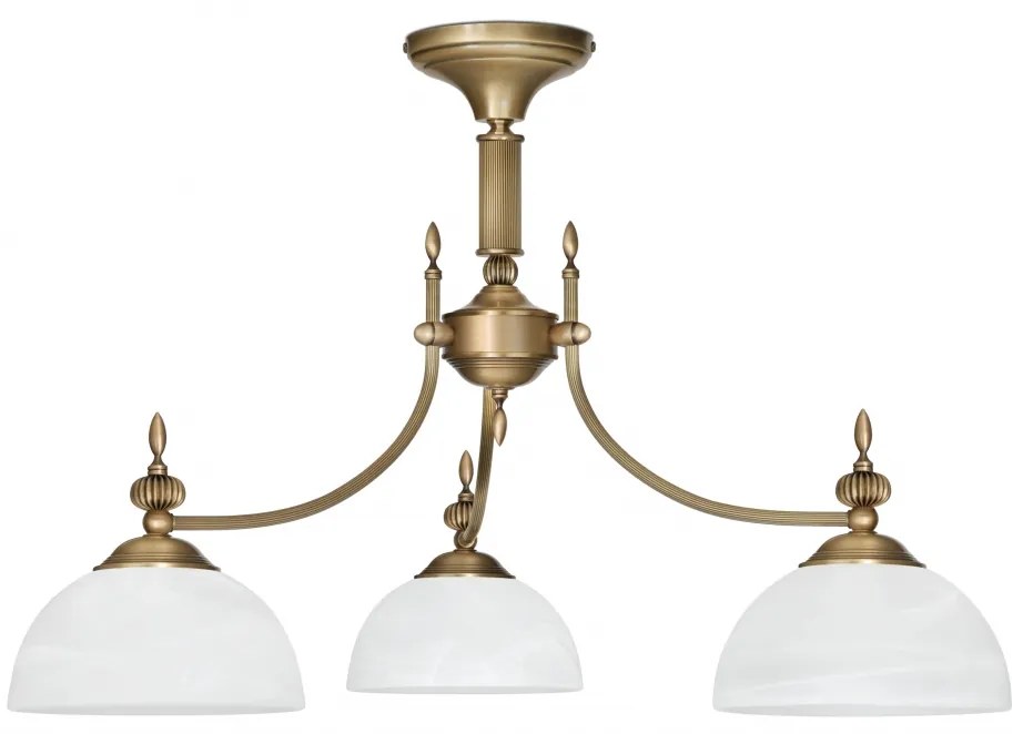 Ciemno złoty żyrandol do pokoju H-S3DKN