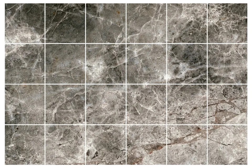 Zestaw naklejek na kafelki 24 szt. 15x15 cm Marble Tiles Venezia – Ambiance