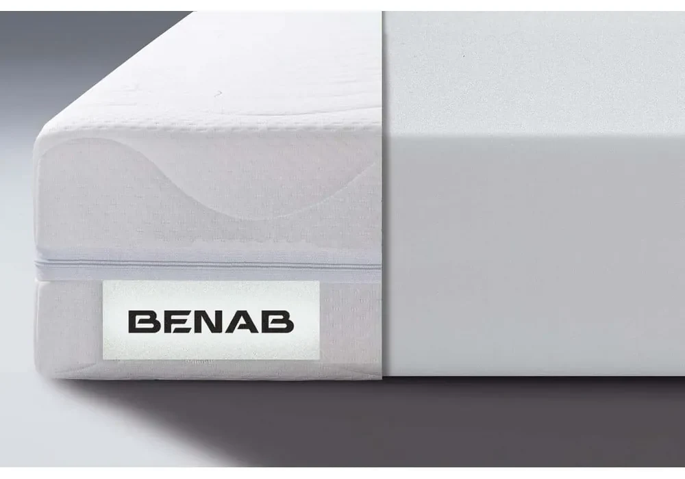 Średnio twardy piankowy materac 90x200 cm Simply Rest – BENAB