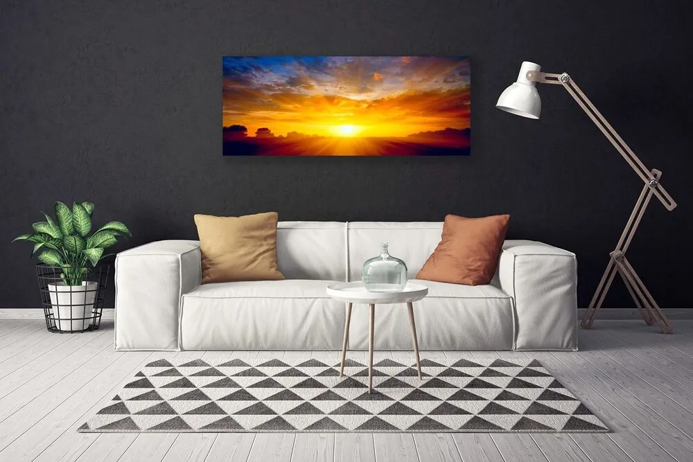 Obraz Canvas Słońce Niebo Krajobraz