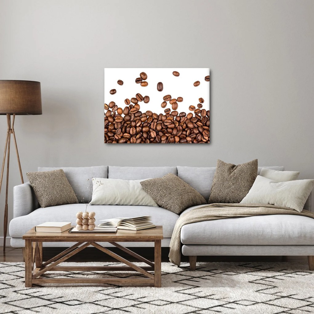 Obraz - Ziarna kawy (70x50 cm)