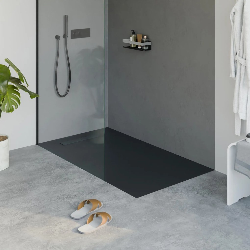 Brodzik prysznicowy płaski odlew mineralny LAVOA