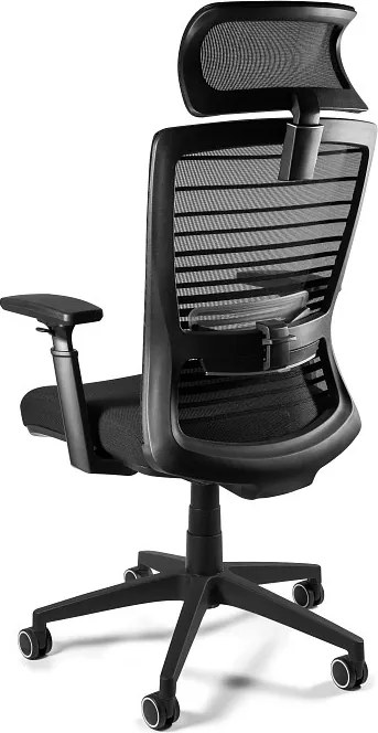 Ergonomiczne krzesło biurowe Exeter, zgodne z normą BHP