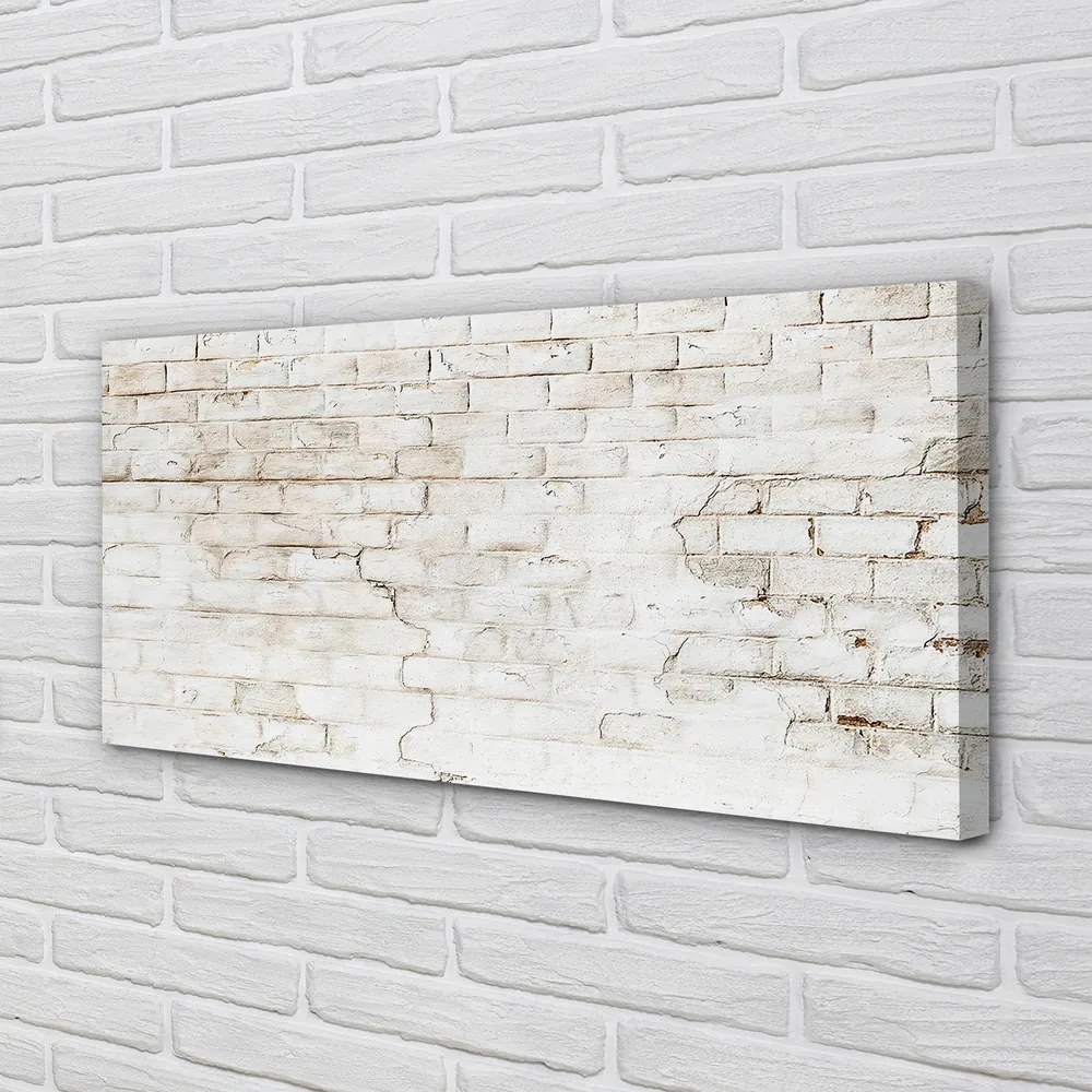 Obraz canvas na ścianę Czerwona Ściana Ceglana