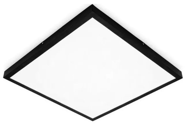 LED Panel natynkowy BRISBANE LED/36W/230V 4000K 59,5x59,5 cm czarny