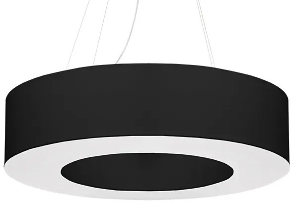 Czarny designerski okrągły żyrandol - EX694-Irmo