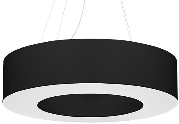 Czarny designerski okrągły żyrandol M3-M11