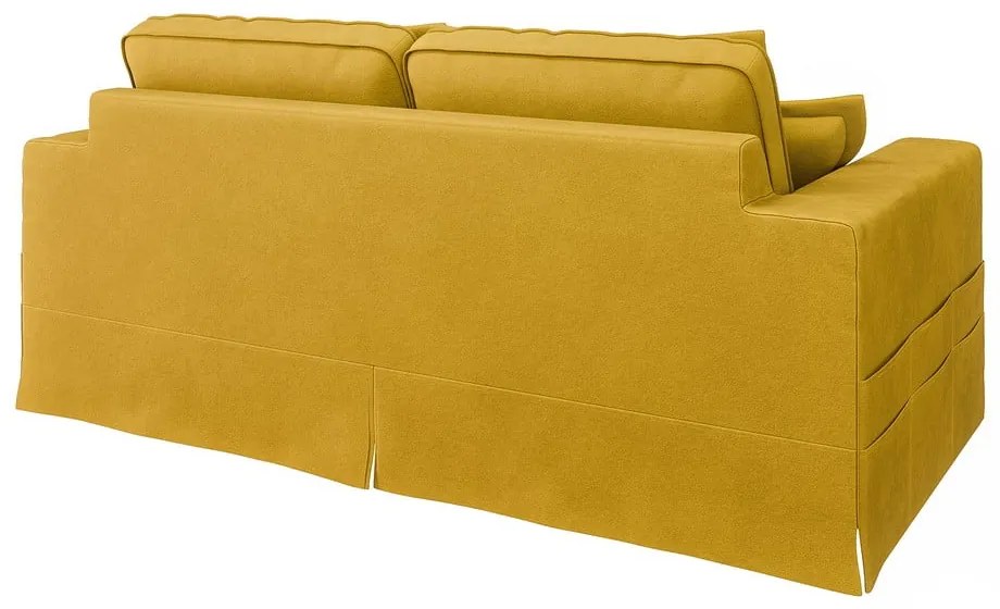 Żółta sofa 196 cm Nora – Ropez