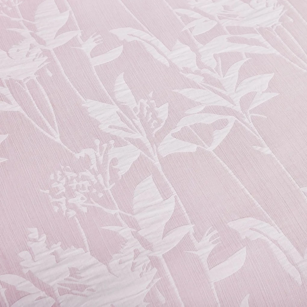 Pościel żakardowa Alabama różowy, 140 x 200 cm, 70 x 90 cm