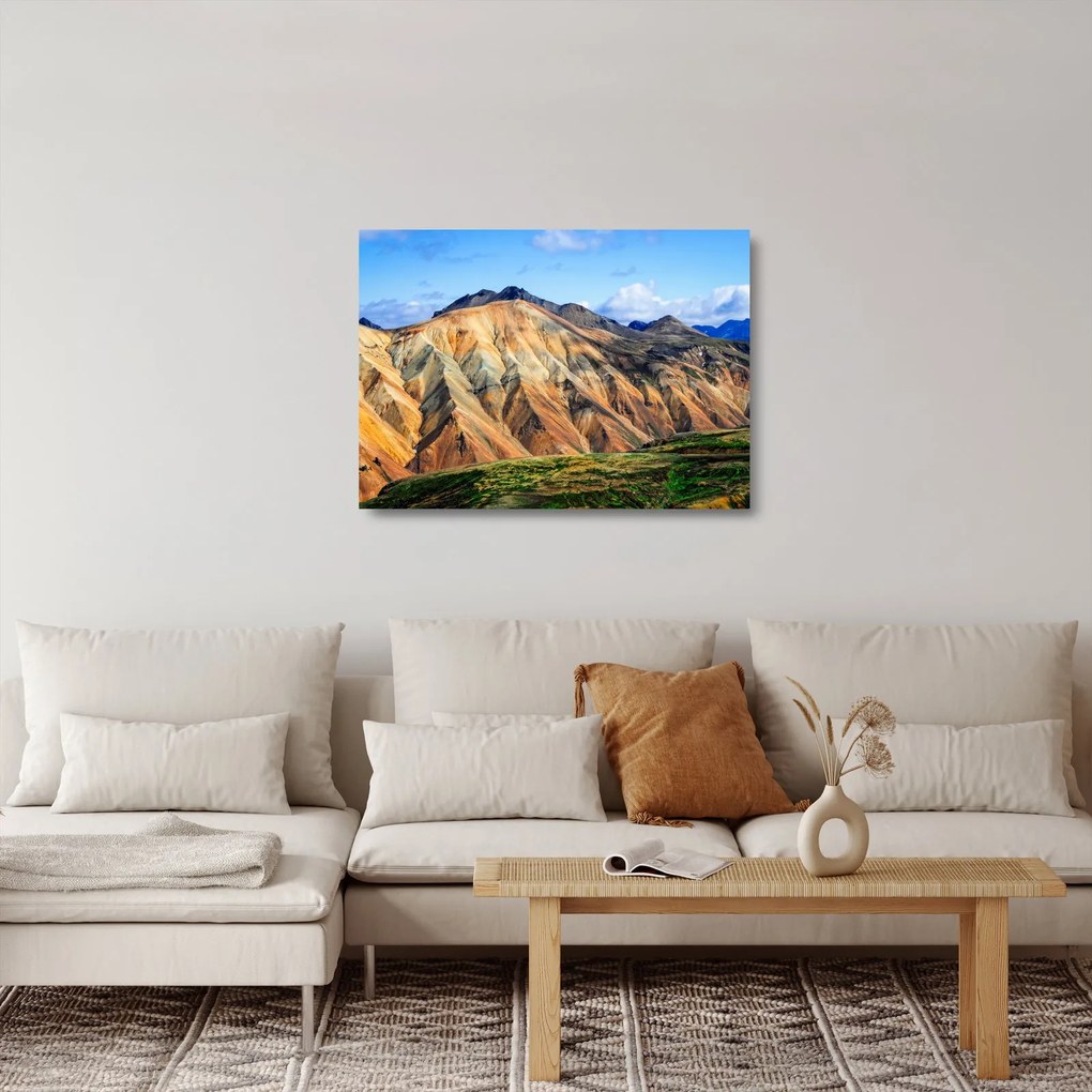 Obraz na szkle - Landmannalaugar (70x50 cm)