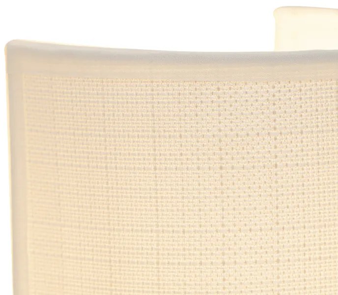 Inteligentna lampa ścienna biała z WiFi A60 - Simple Drum Jute Nowoczesny Oswietlenie wewnetrzne