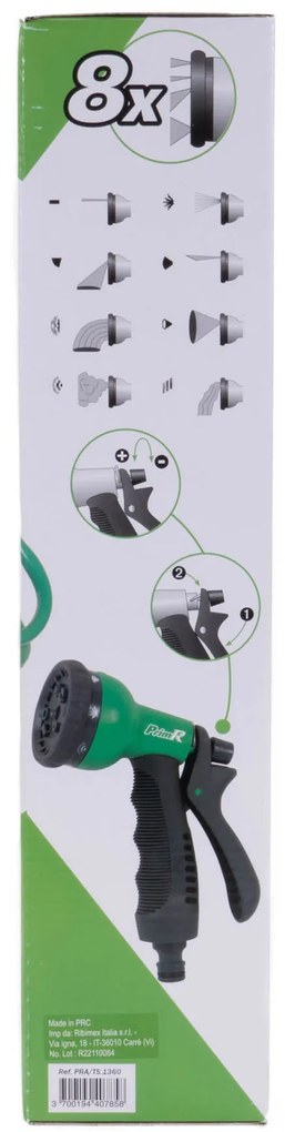 Wąż ogrodowy 3/4 spiralny z pistoletem PrimoLand RIBIMEX, 15 m