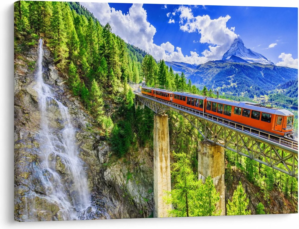 Obraz - Matterhorn, Zermatt, Wallis, Szwajcaria (70x50 cm)