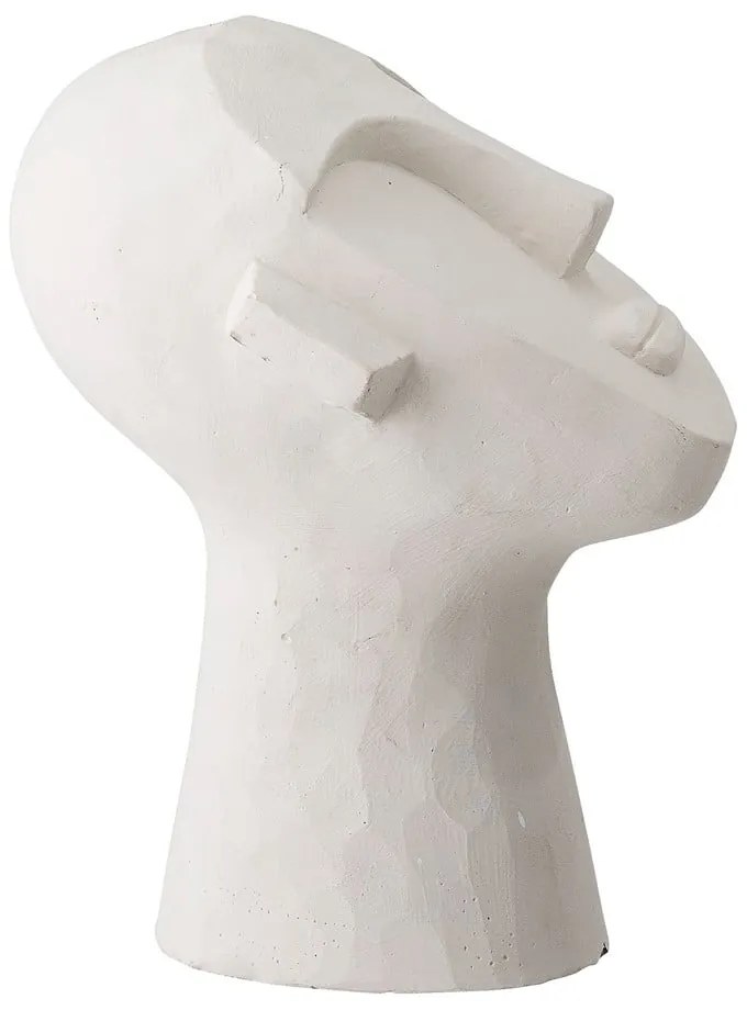 Biała dekoracja w kształcie głowy Bloomingville Head