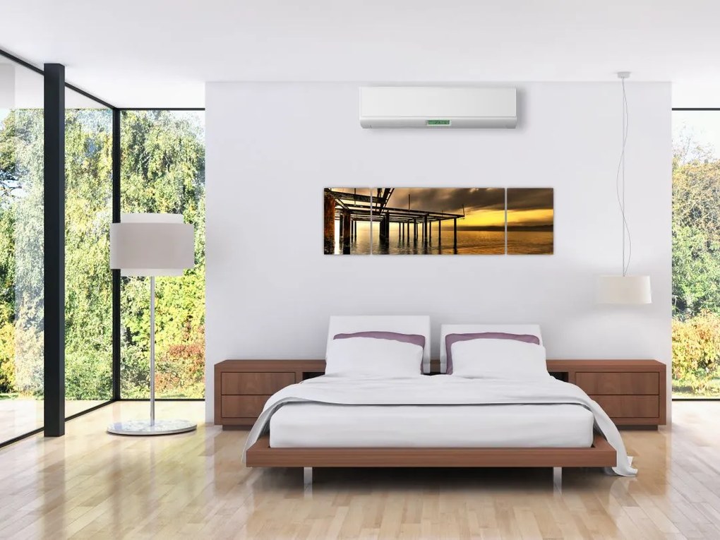 Obraz - Architektura nad wybrzeżem (170x50 cm)